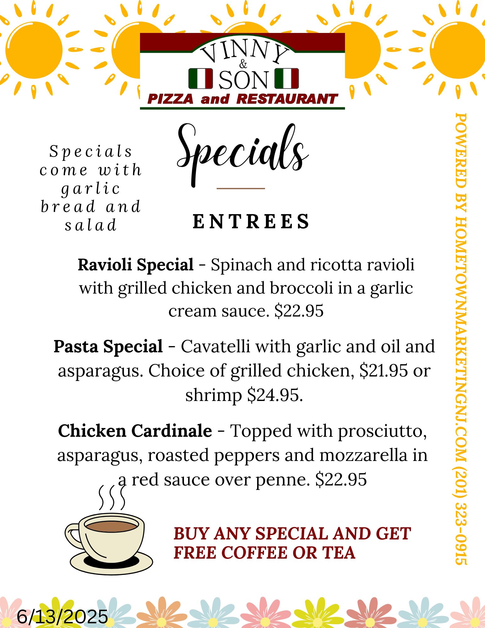 Vinny and son specials 6132025 1 1